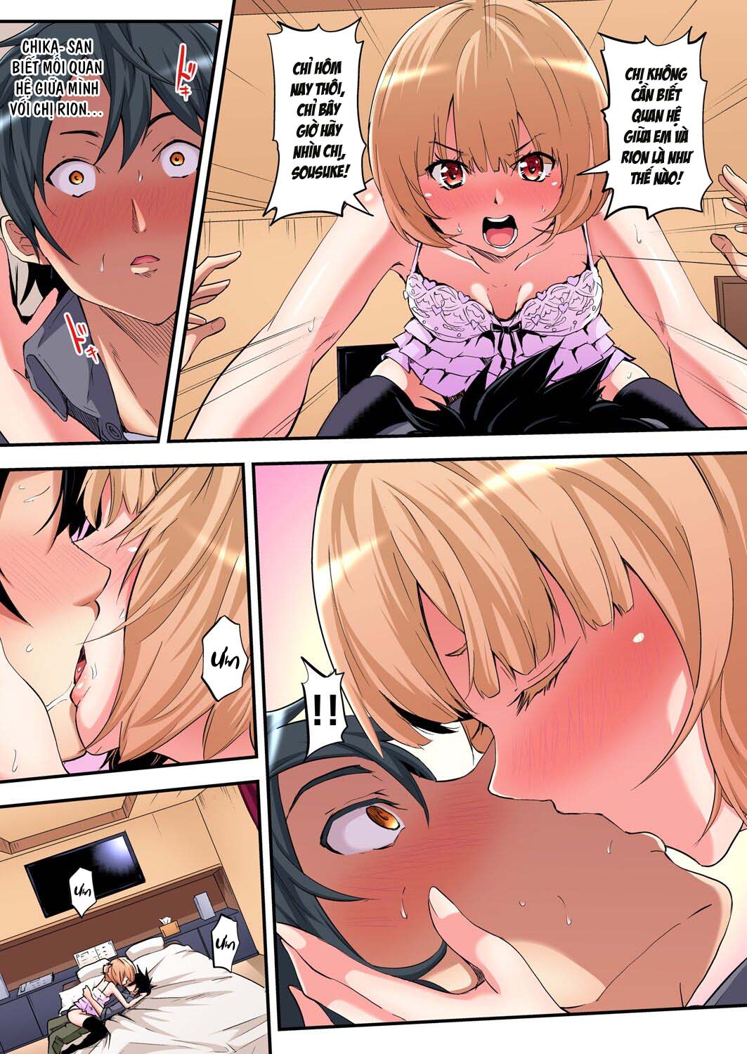 Tắm cùng chị vợ - Chap 03 - Hội bà mẹ bỉm sữa Chika-chan (1) trang 15