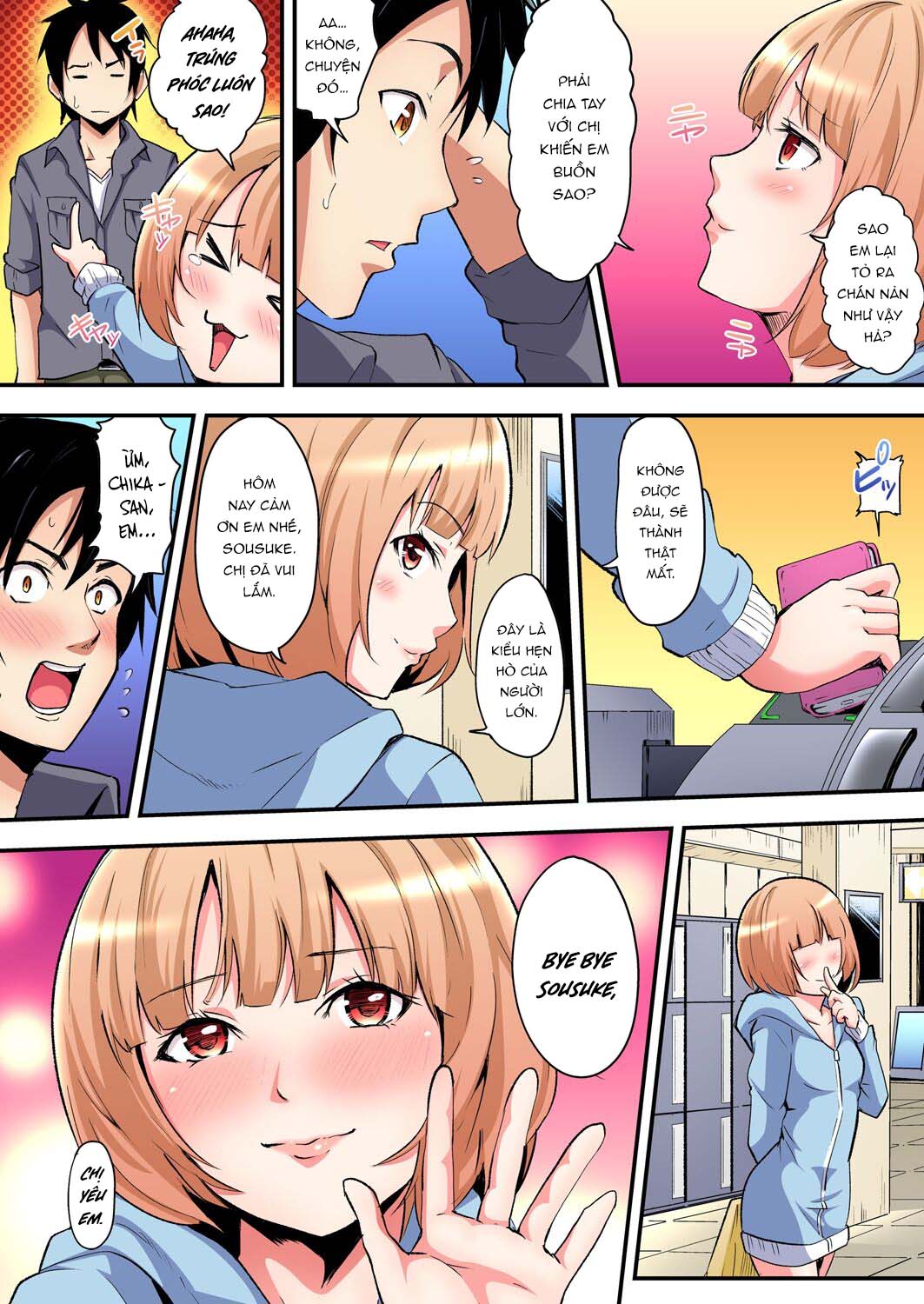 Tắm cùng chị vợ - Chap 04 - Hội bà mẹ bỉm sữa HOUZUKI KANAME trang 5