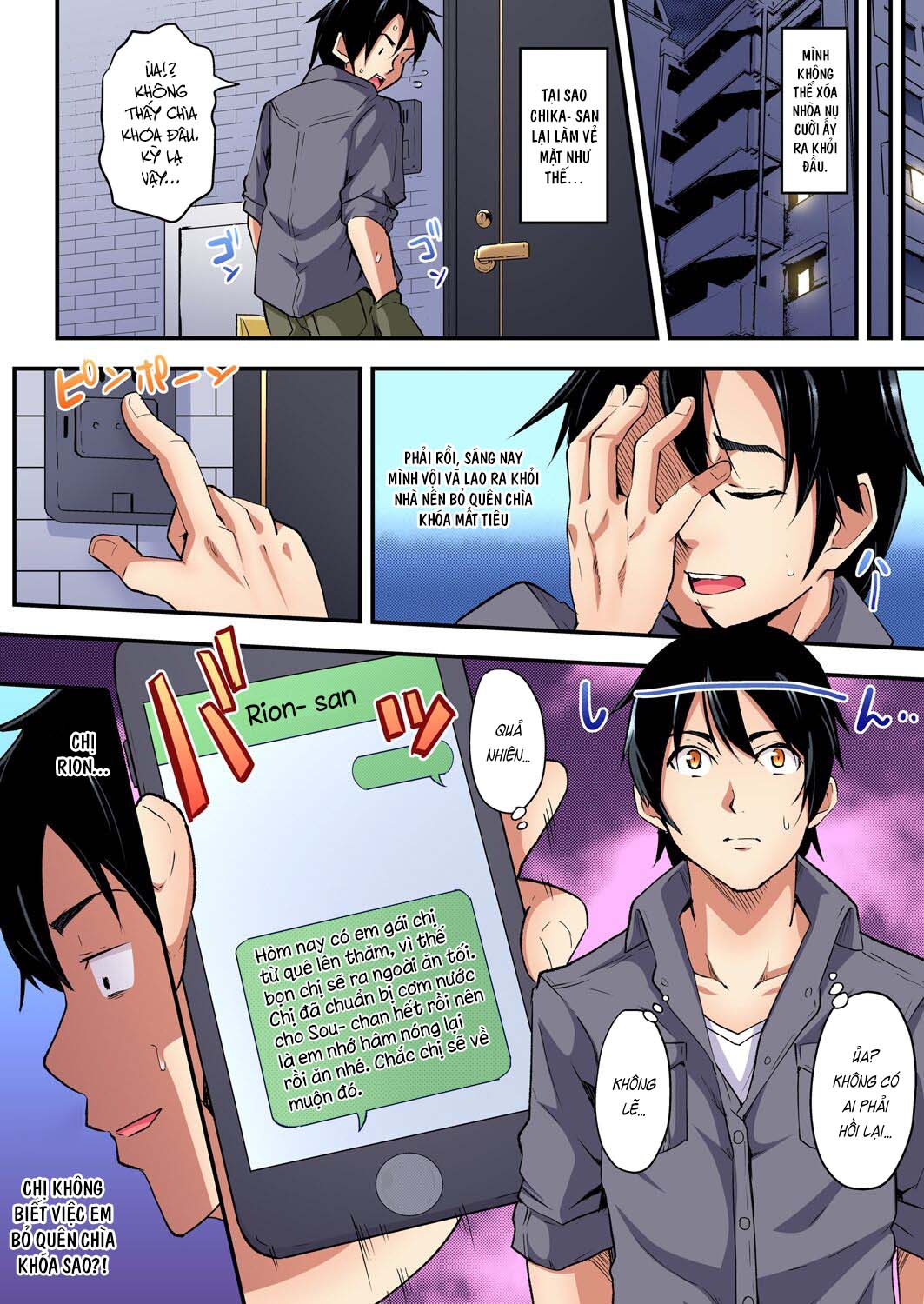 Tắm cùng chị vợ - Chap 04 - Hội bà mẹ bỉm sữa HOUZUKI KANAME trang 6
