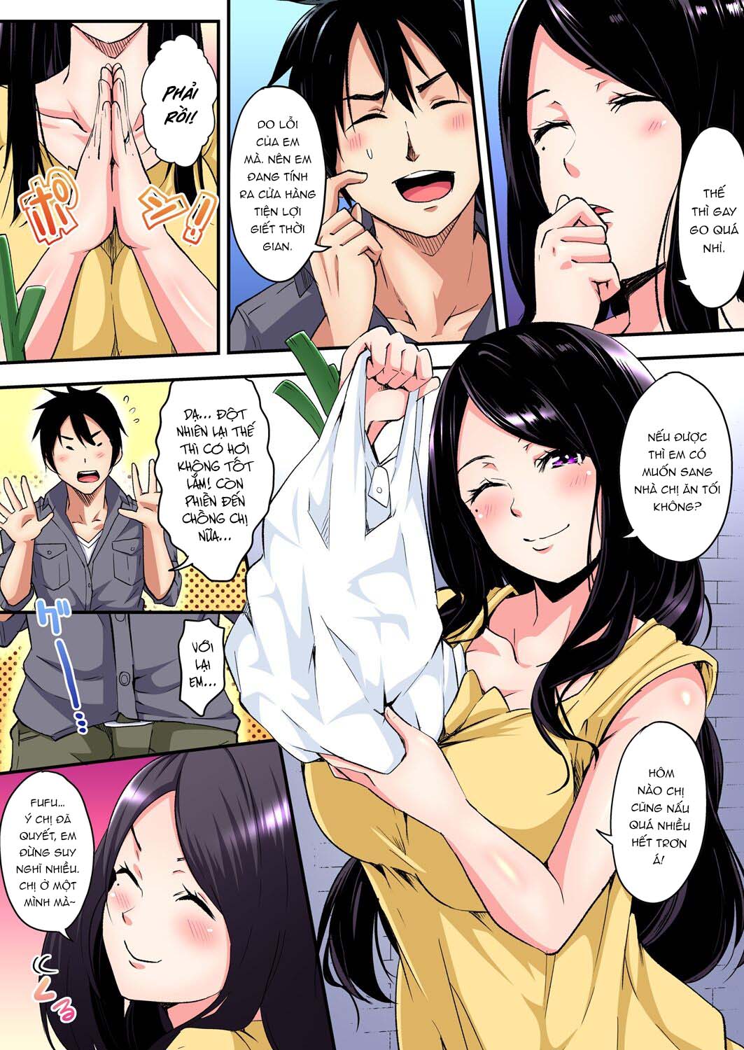 Tắm cùng chị vợ - Chap 04 - Hội bà mẹ bỉm sữa HOUZUKI KANAME trang 8