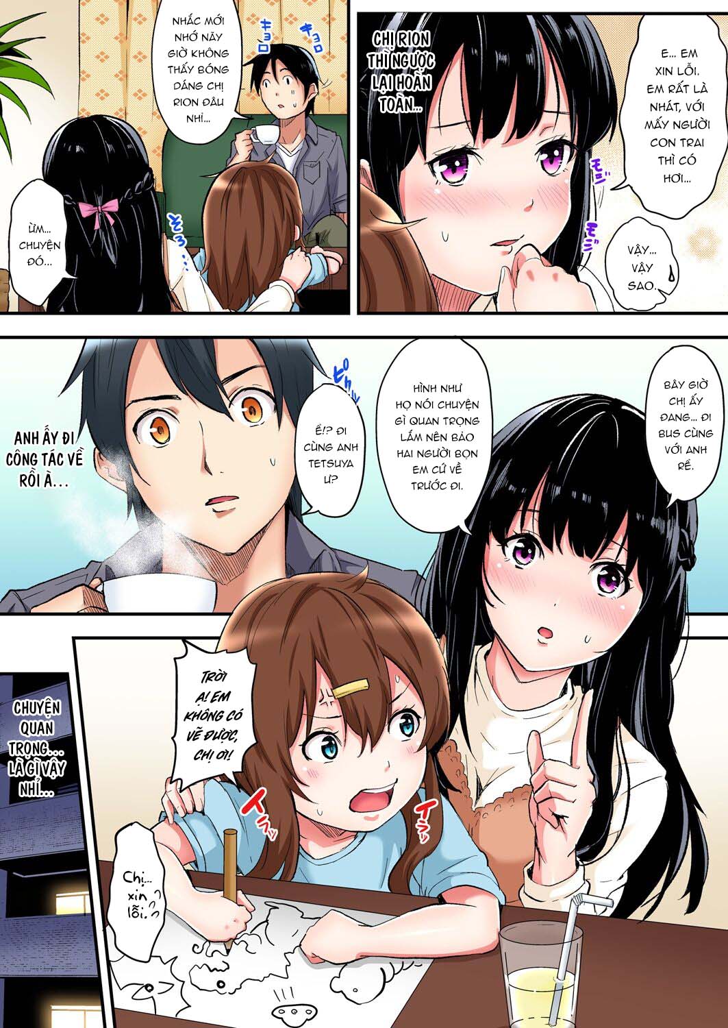 Tắm cùng chị vợ - Chap 05 - Trả vợ cho anh họ trang 5