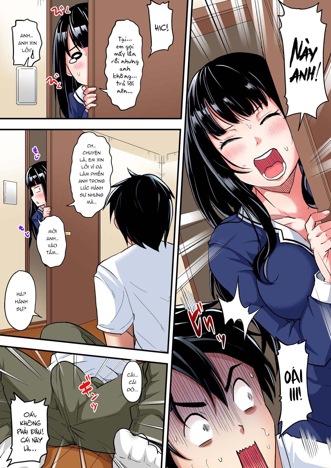 Tắm cùng chị vợ - Chap 05 - Trả vợ cho anh họ trang 11
