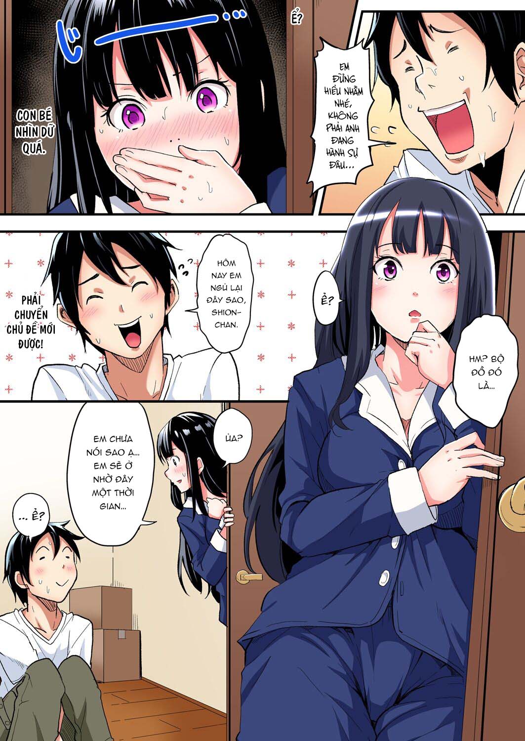 Tắm cùng chị vợ - Chap 05 - Trả vợ cho anh họ trang 12