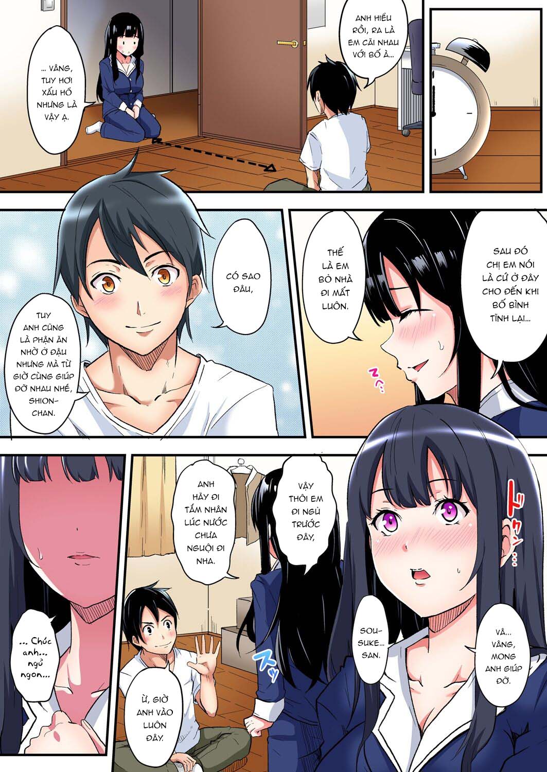 Tắm cùng chị vợ - Chap 05 - Trả vợ cho anh họ trang 13