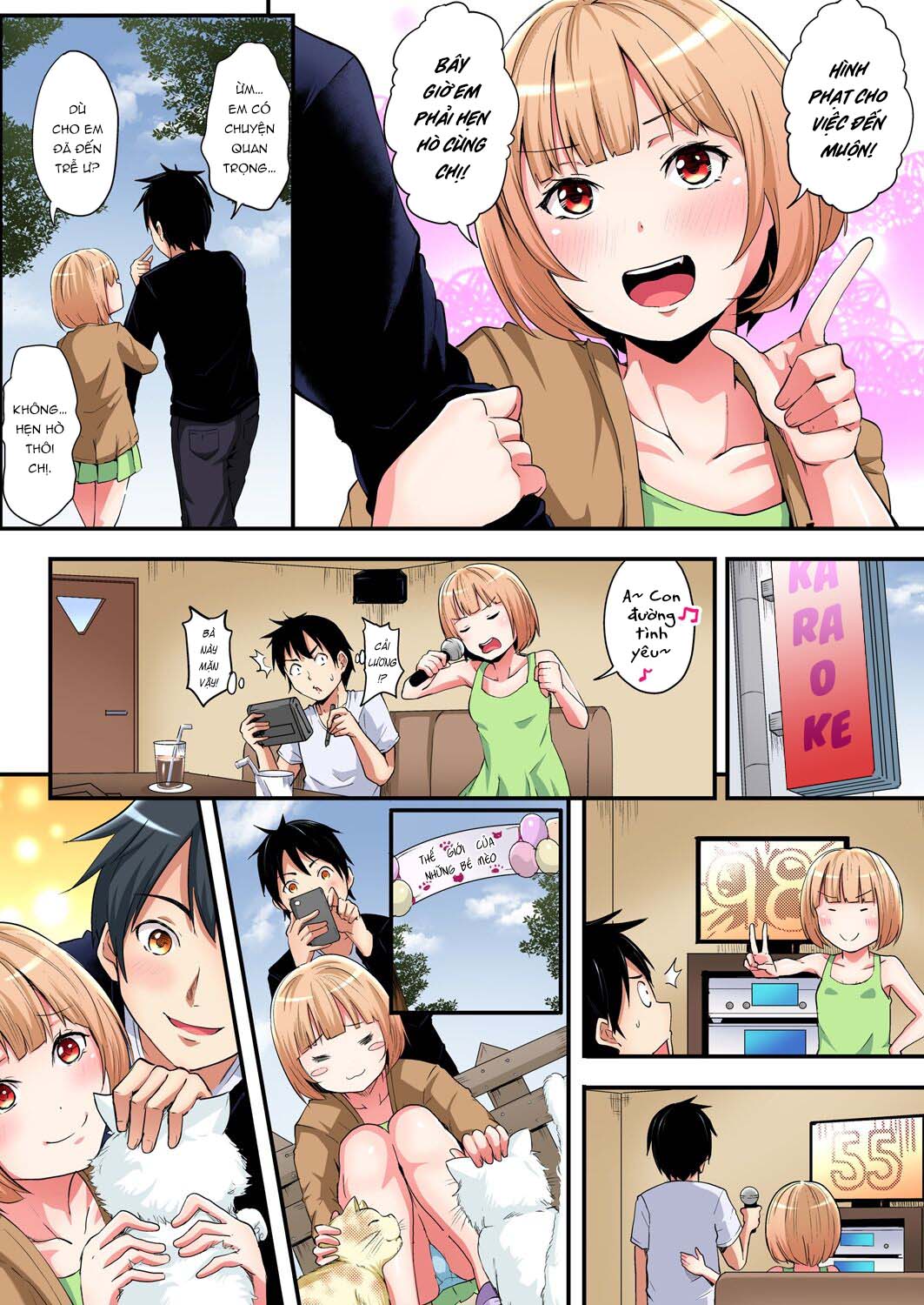 Tắm cùng chị vợ - Chap 08 - Chị dâu đi Mỹ còn chị bạn Chika-chan mà trang 10