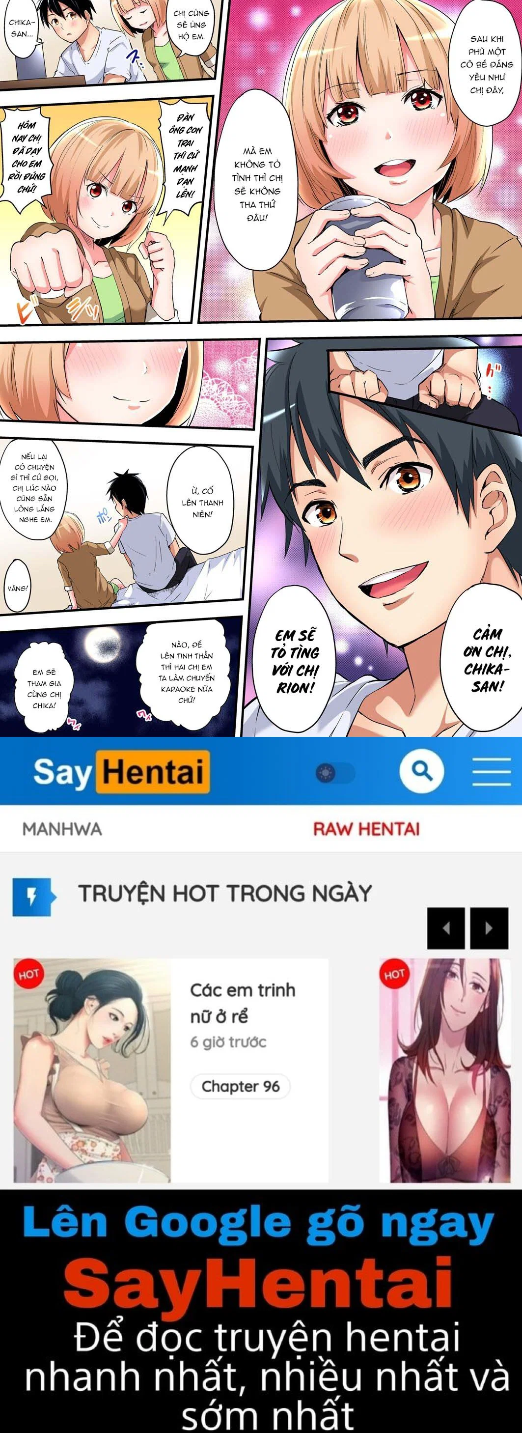 Tắm cùng chị vợ - Chap 08 - Chị dâu đi Mỹ còn chị bạn Chika-chan mà trang 28