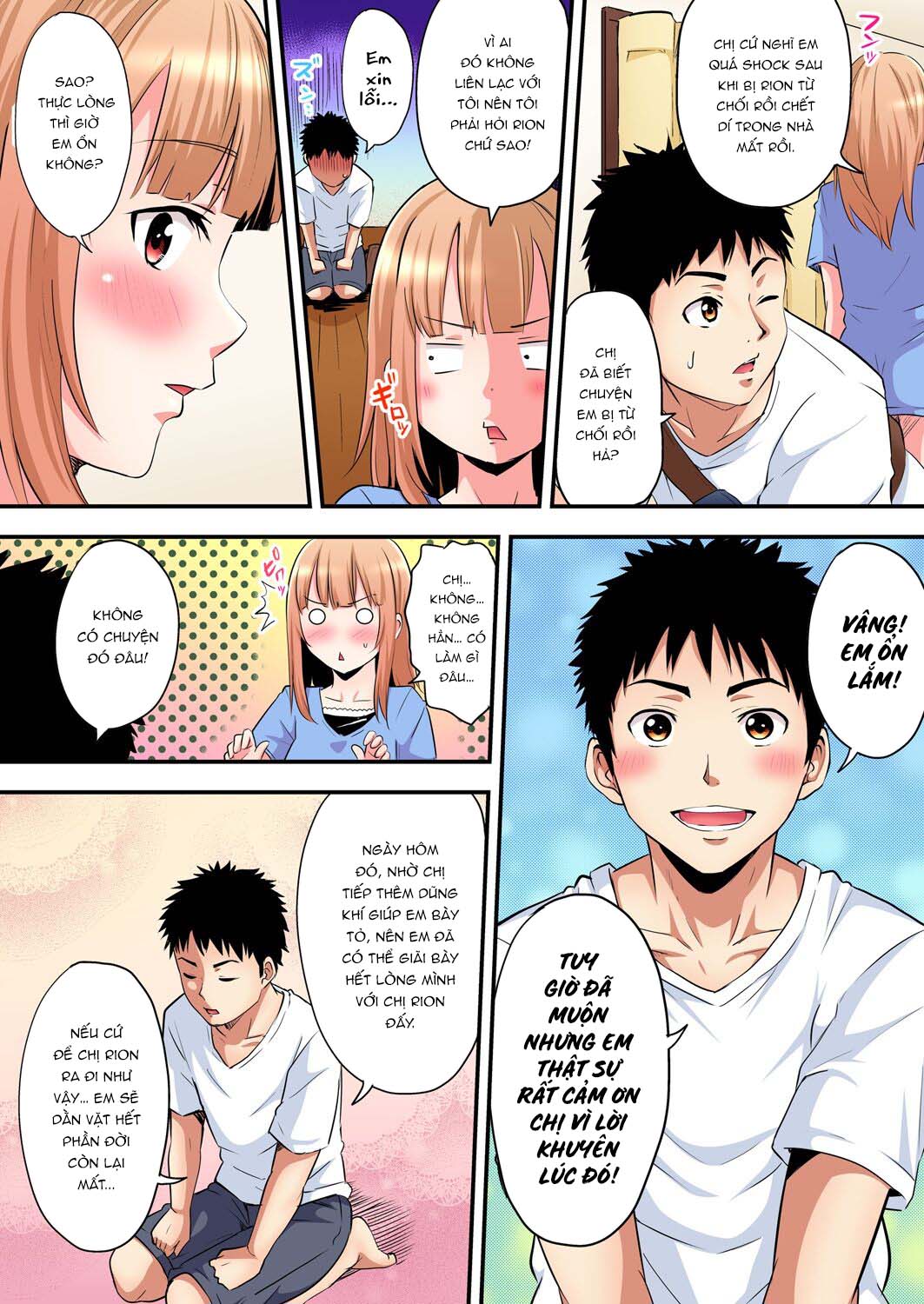 Tắm cùng chị vợ - Chap 10 - Bắn pháo hoa cùng chị gái Chika trang 8