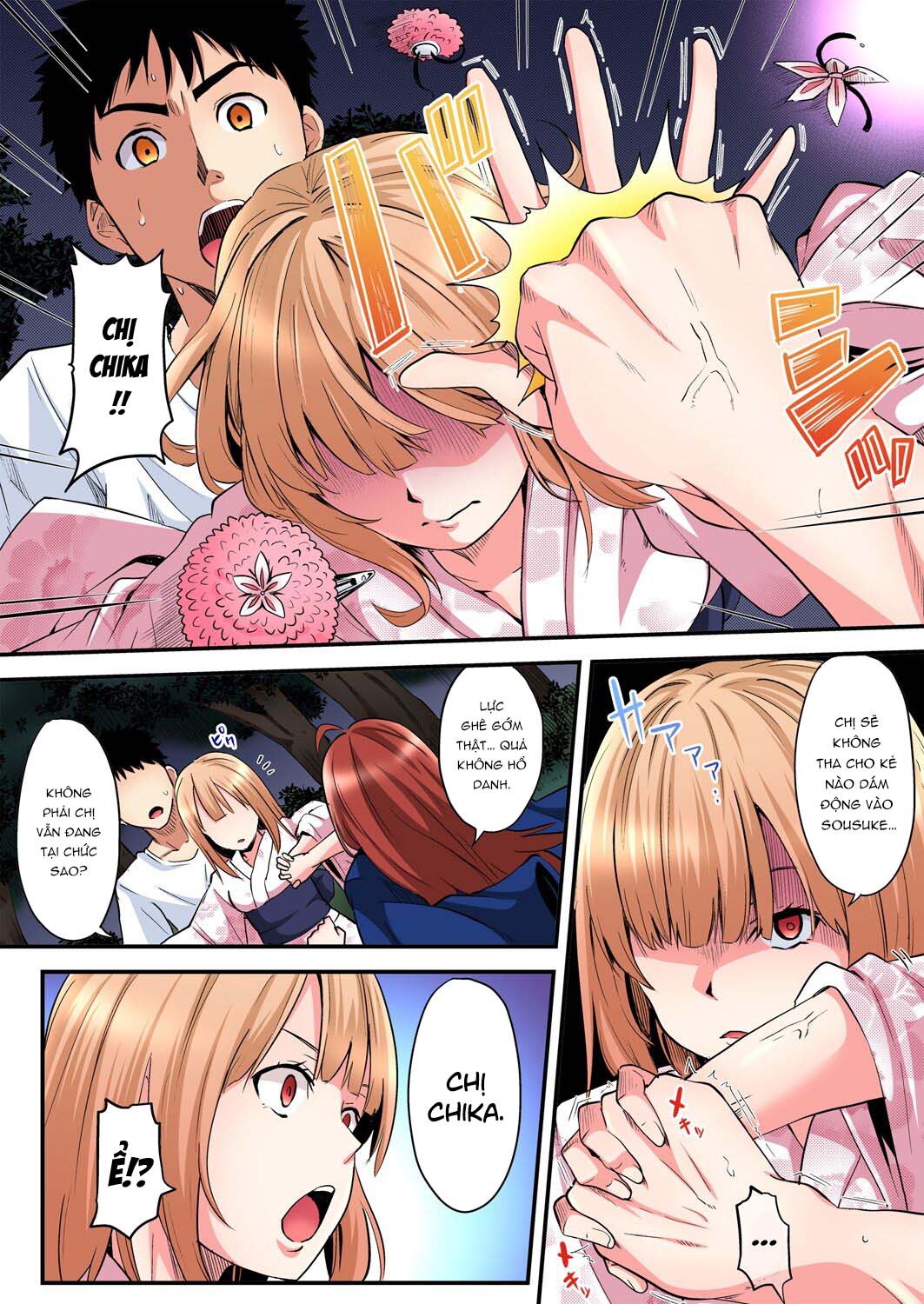 Tắm cùng chị vợ - Chap 11 - Va chạm Rika-chan trang 7