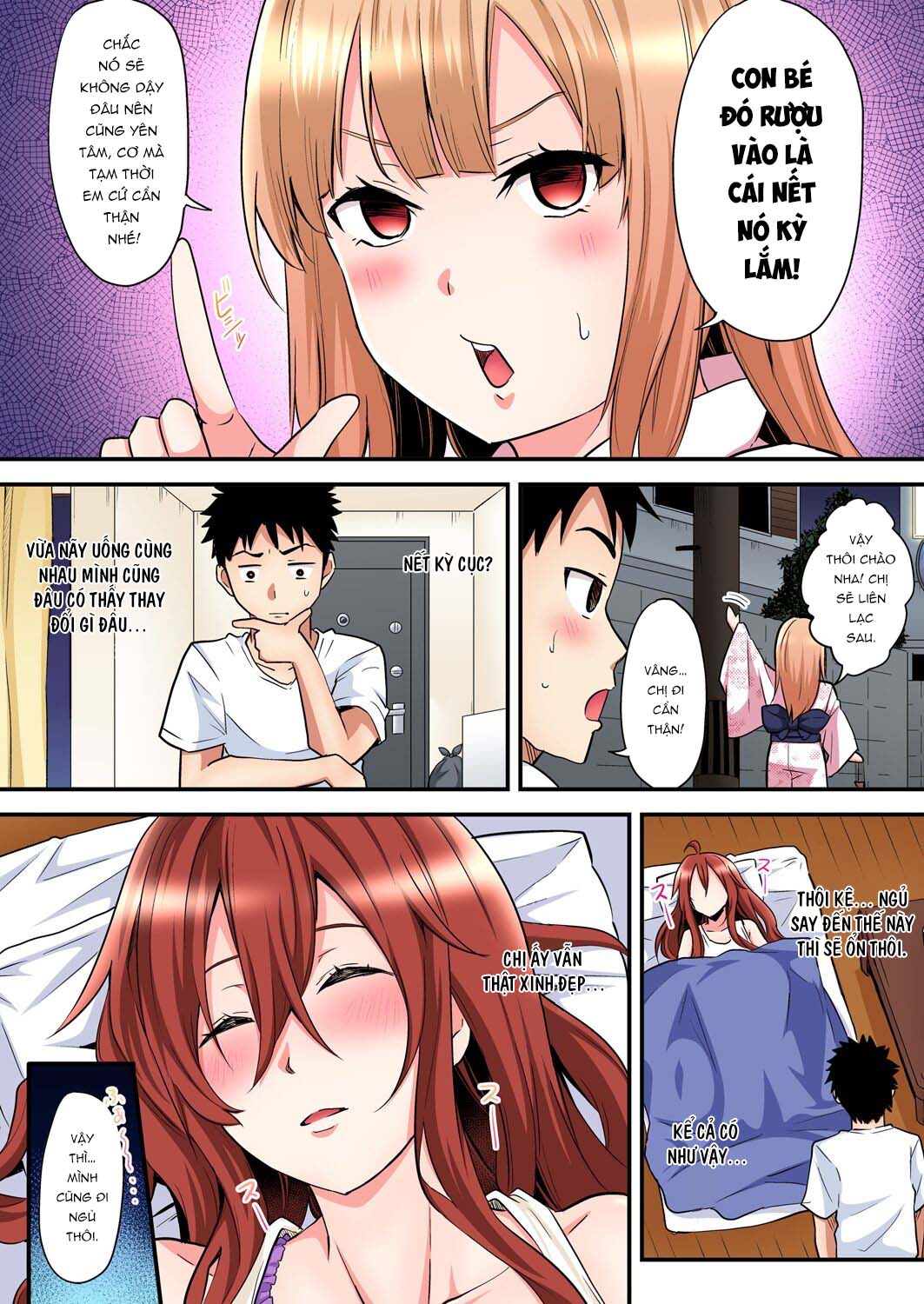 Tắm cùng chị vợ - Chap 11 - Va chạm Rika-chan trang 15