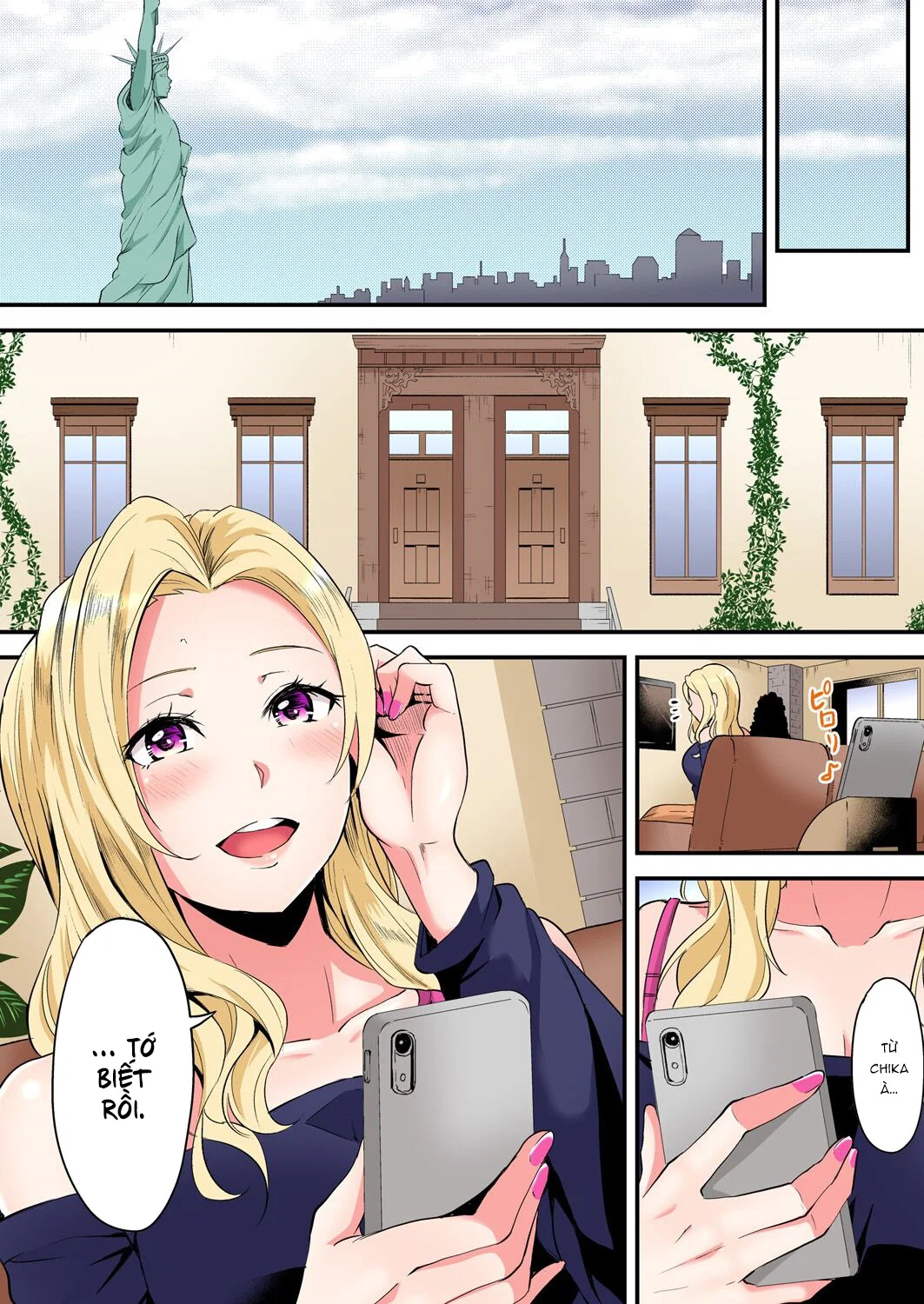 Tắm cùng chị vợ - Chap 13 - Chị quản lý dâm đãng trang 15
