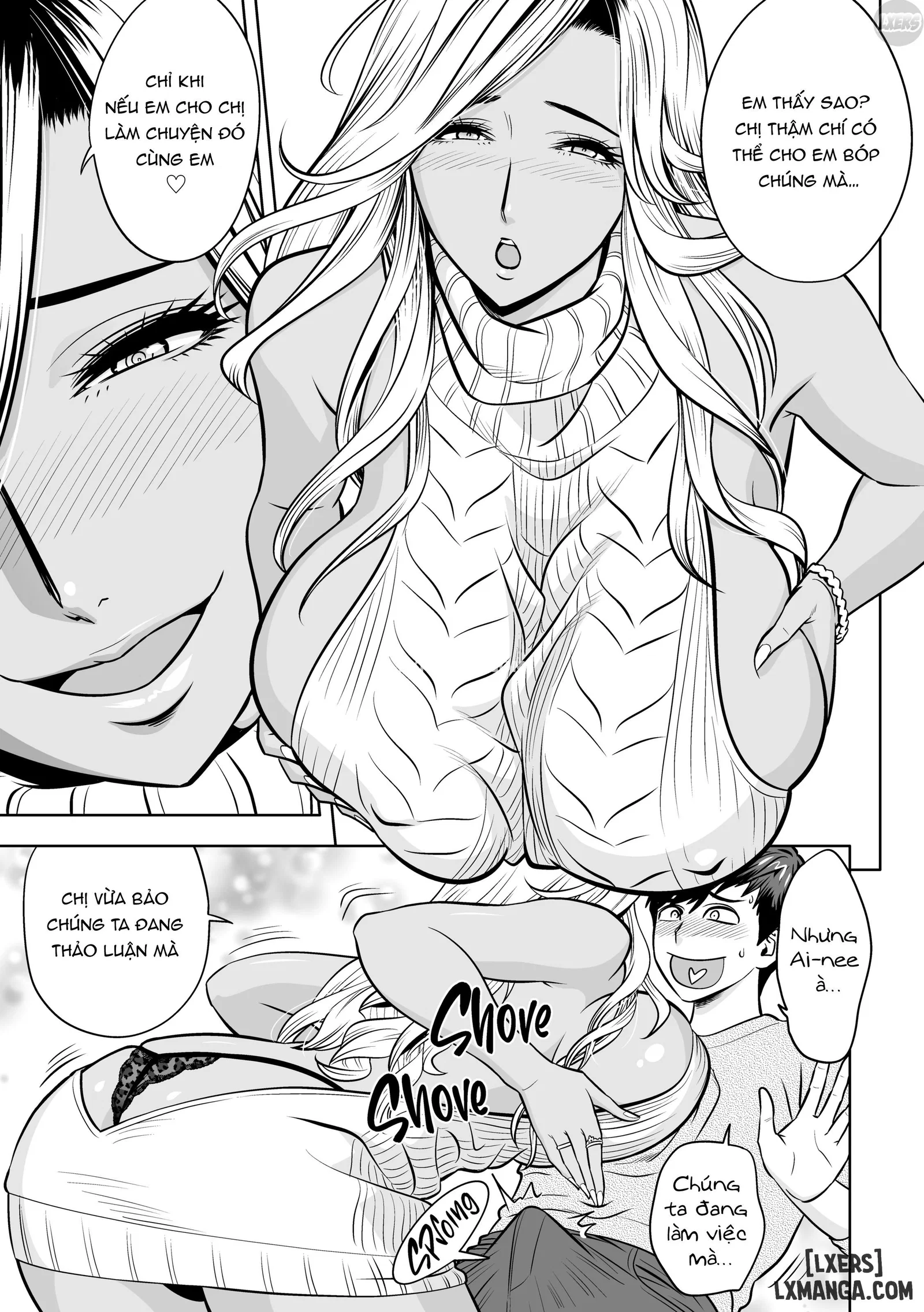 Bà chủ và văn phòng Harem - KHÔNG CHE - Chapter 4 trang 8