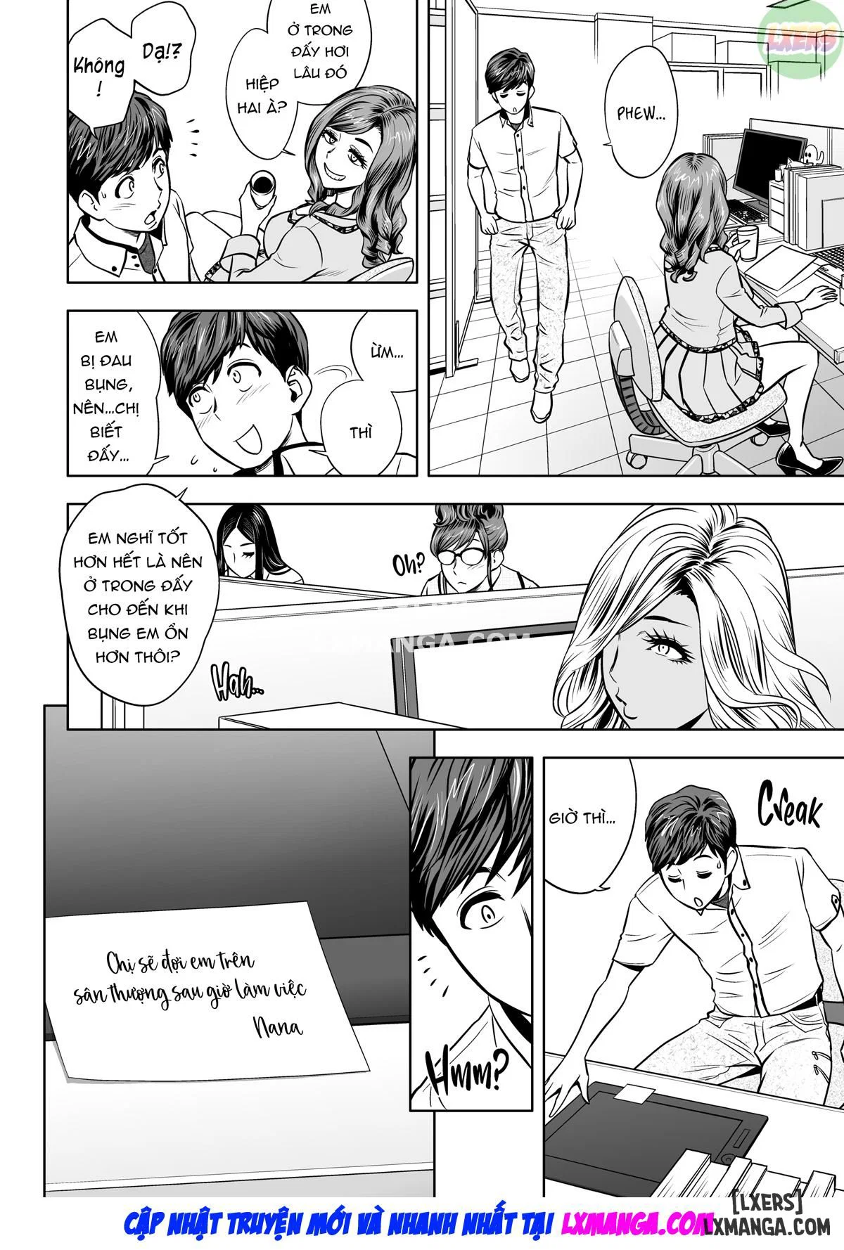 Bà chủ và văn phòng Harem - KHÔNG CHE - Chapter 6 trang 21
