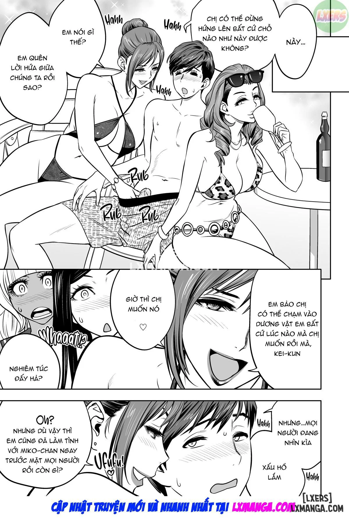 Bà chủ và văn phòng Harem - KHÔNG CHE - Chapter 7 END trang 10