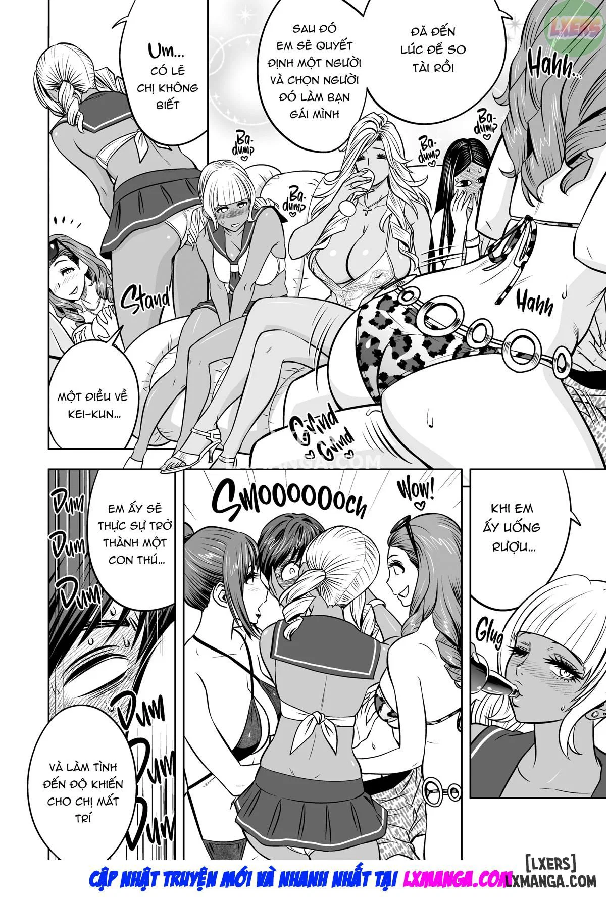 Bà chủ và văn phòng Harem - KHÔNG CHE - Chapter 7 END trang 13