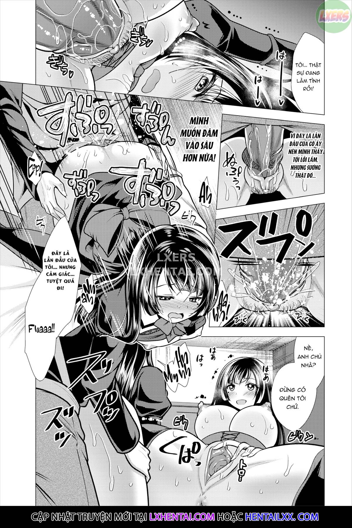 Trả tiền nhà bằng tình dục - KHÔNG CHE - Chap 04 trang 13