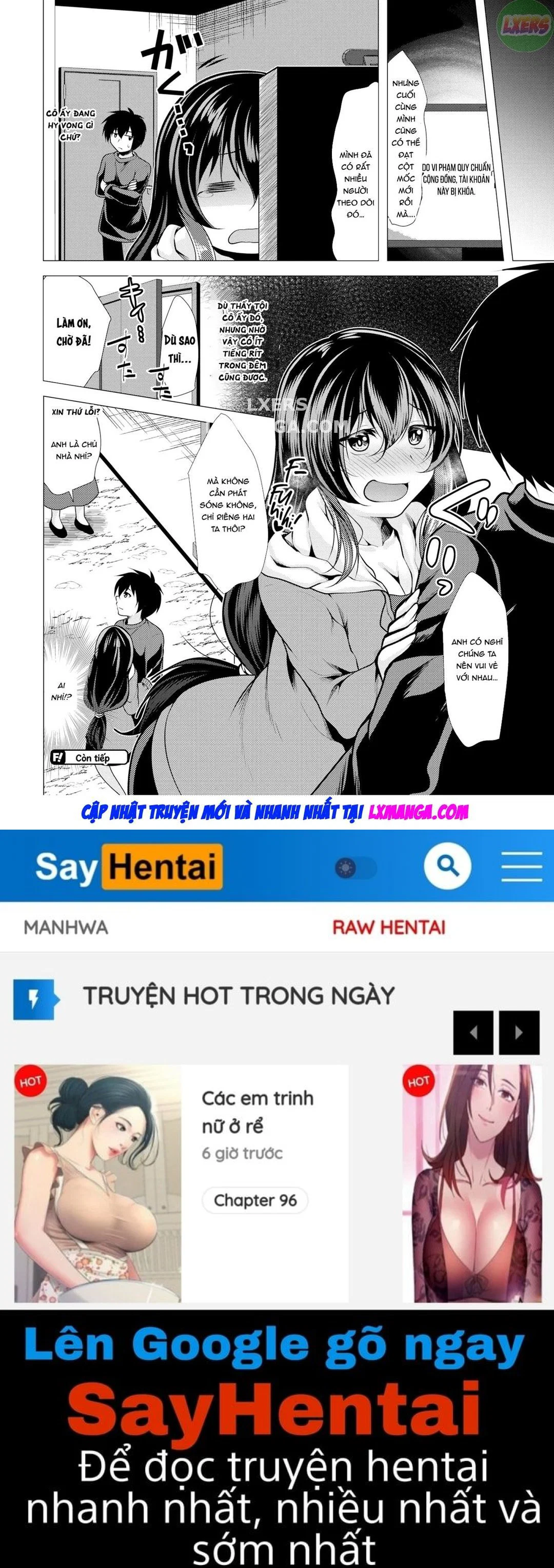 Trả tiền nhà bằng tình dục - KHÔNG CHE - Chap 06 trang 18