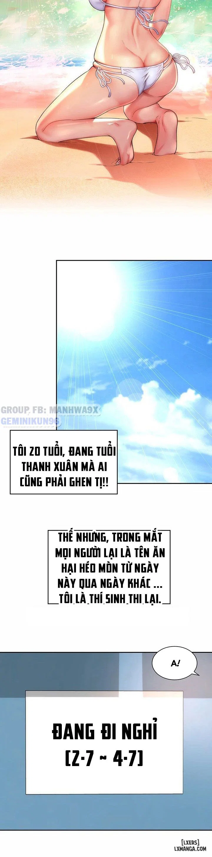 Bãi biển sung sướng - Chapter 1 trang 3