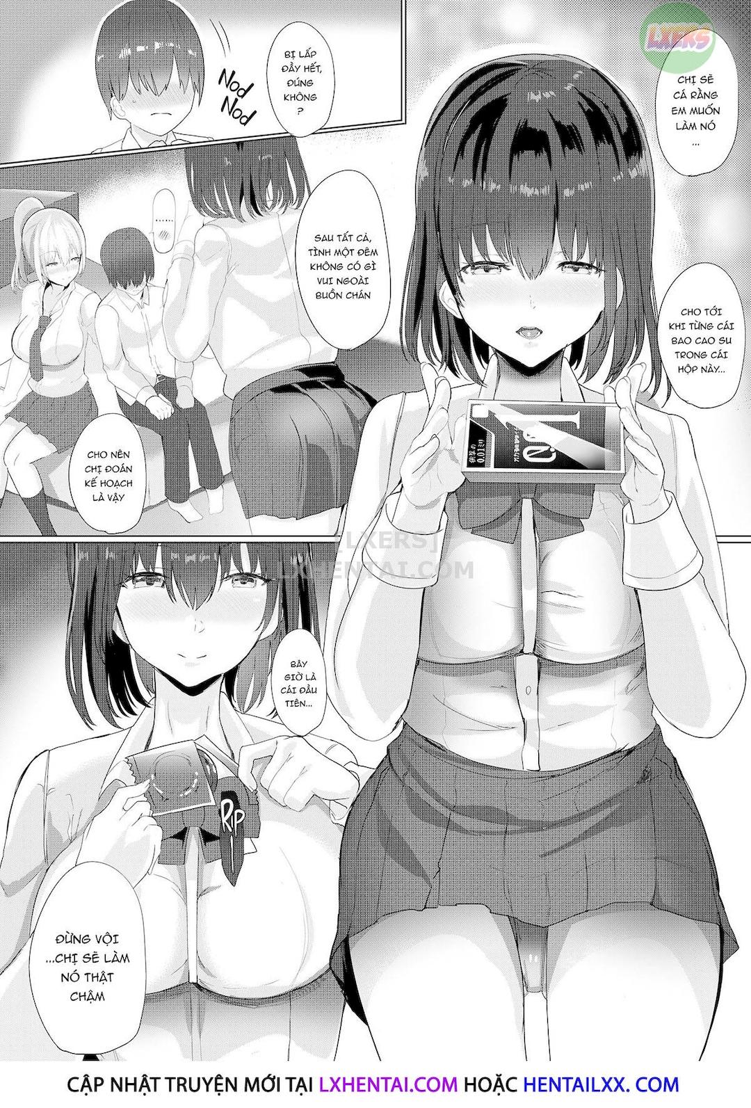 Gặp Gỡ Hai Cô Nàng Siêu Dâm Trên App Hẹn Hò - Chapter 3 trang 5