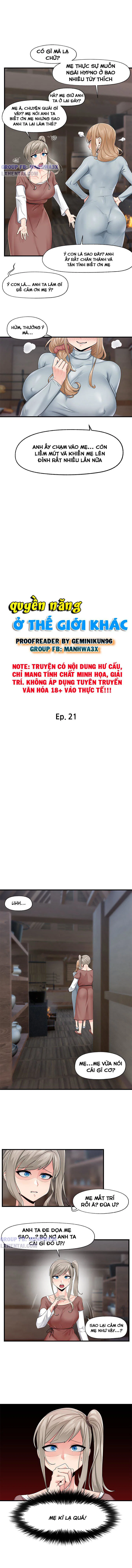 Quyền năng ở thế giới khác - Chapter 21 trang 5