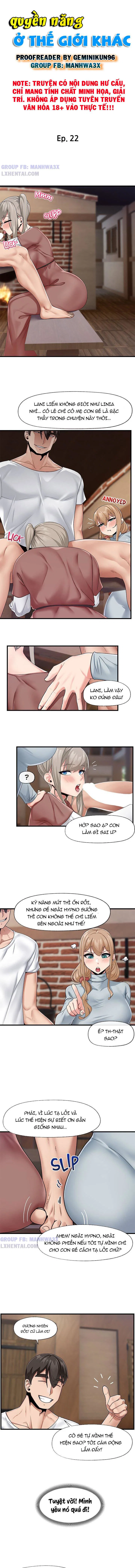 Quyền năng ở thế giới khác - Chapter 22 trang 5