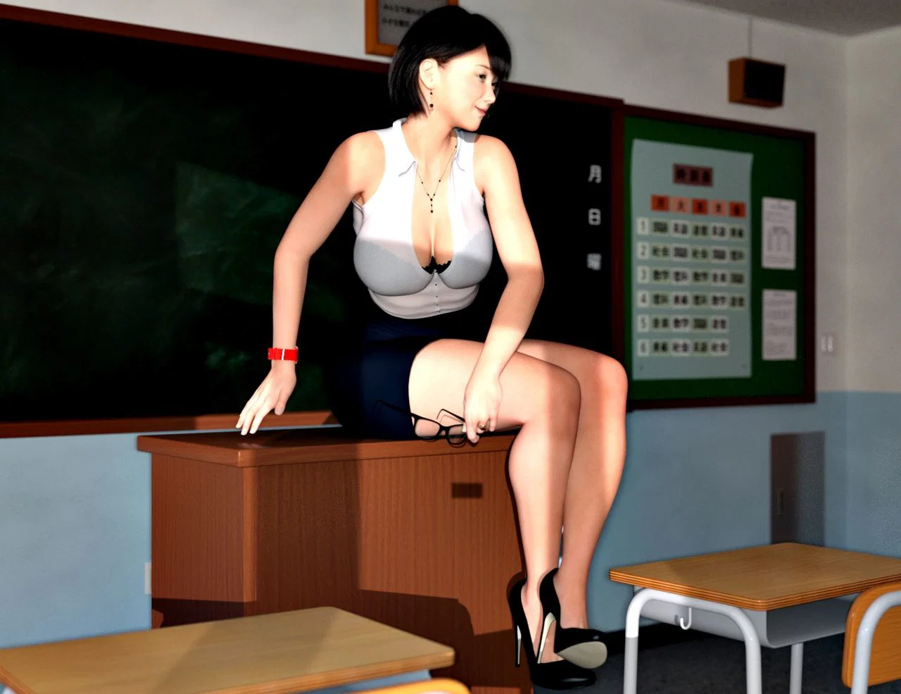 My Teacher Wife Naughty Private Lessons - Chapter 1 trang 8