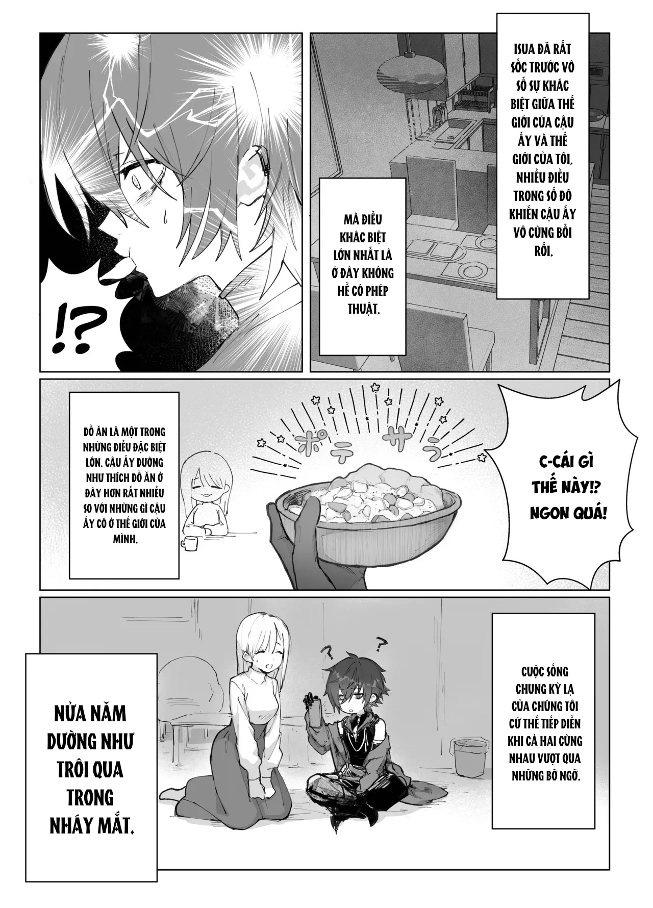 Phù thủy dị giới không thể về nhà - Chapter 1 trang 9