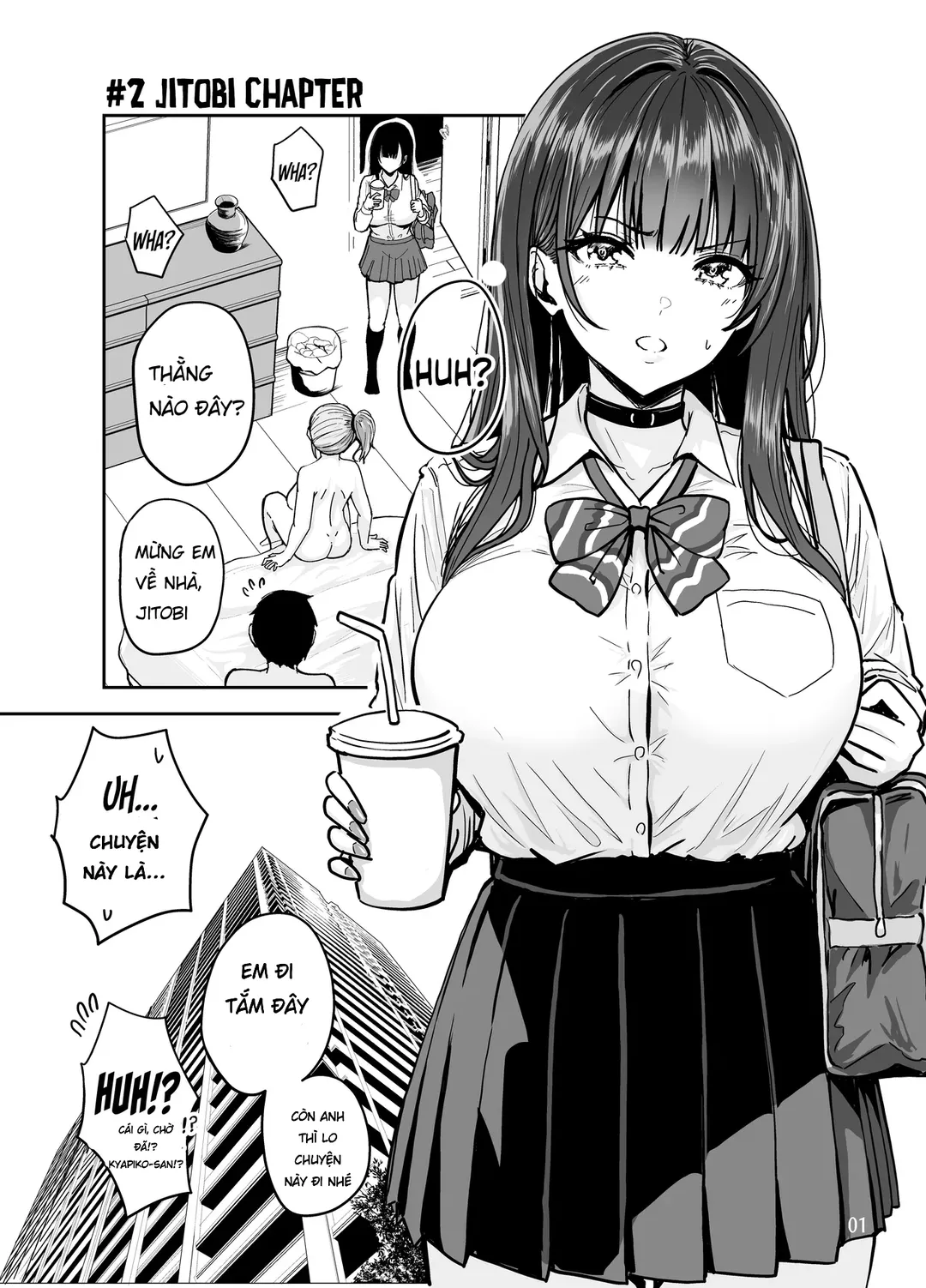 Having Tons of Bareback Sex with Gyarus - Chapter - 2 trang 3