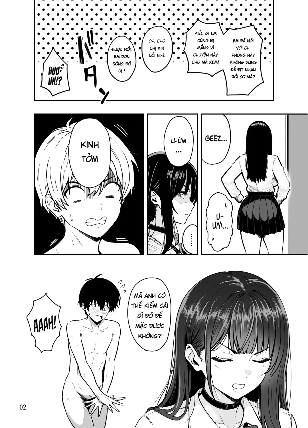 Having Tons of Bareback Sex with Gyarus - Chapter - 2 trang 4