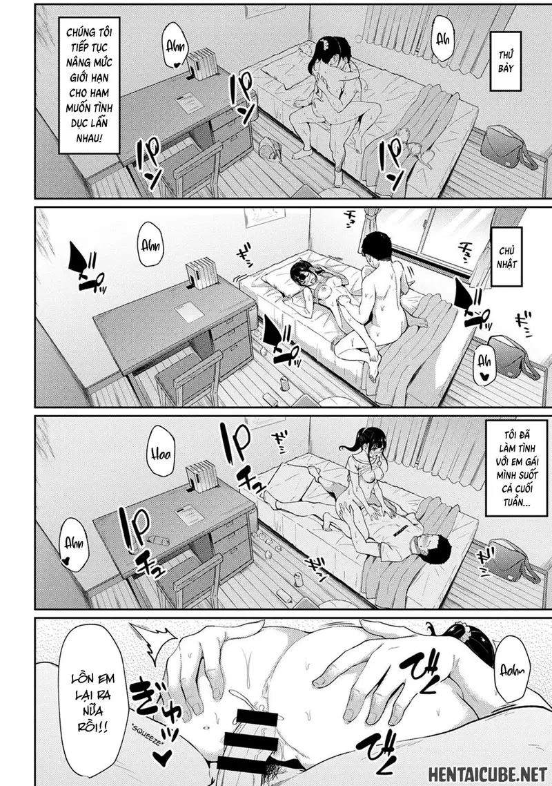Thấy em gái khỏa thân chỉ mặc mỗi tạp dề - Chapter - 3 trang 13