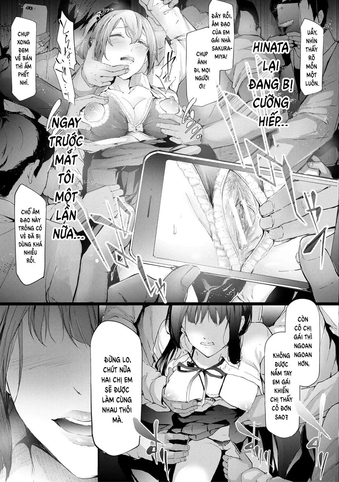 Những bản ghi NTR của chị em nhà Sakuramiya - Chapter - 4 trang 9