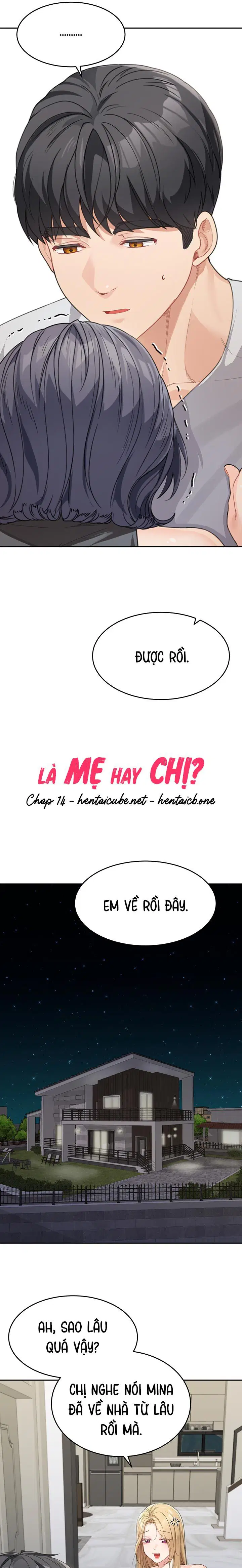 Là chị hay mẹ? - Chapter - 14 trang 8