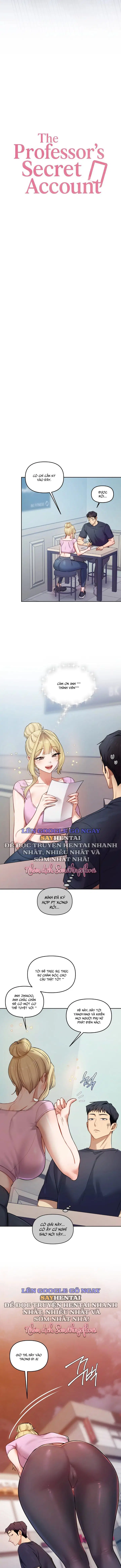 Tài Khoản Mạng Xã Hội Bí Mật Của Giáo Sư - Chapter 12 trang 3