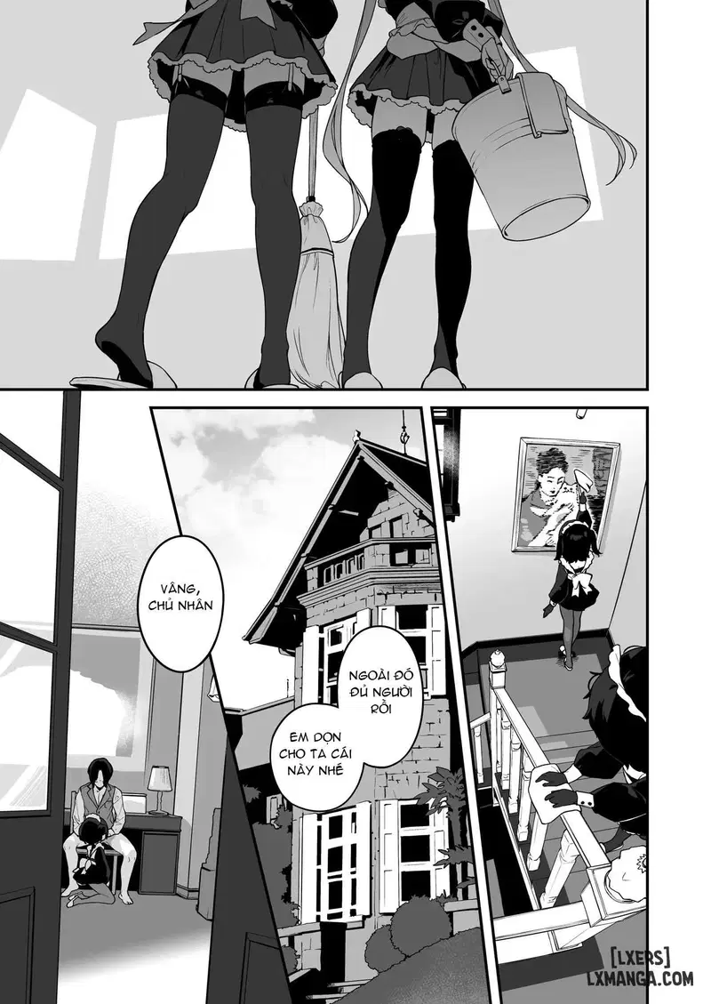 Komomo Là Hầu Gái Loli Kiêm Bồn Chứa Tinh Cho Riêng Chủ Nhân Của Mình - Chapter 1 trang 2