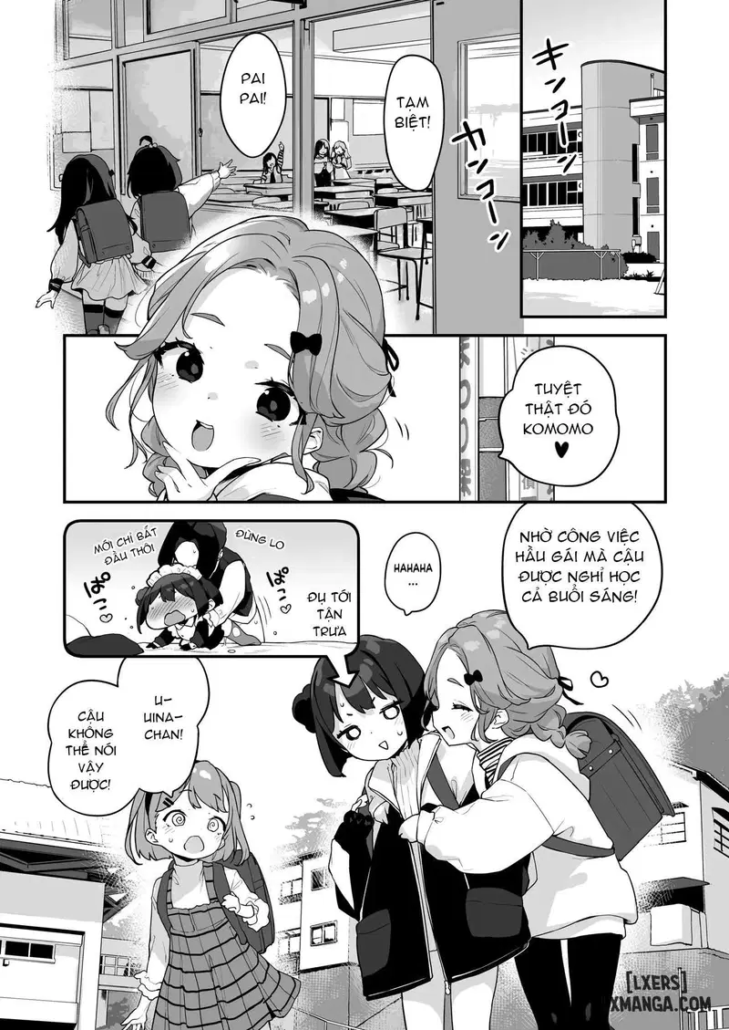 Komomo Là Hầu Gái Loli Kiêm Bồn Chứa Tinh Cho Riêng Chủ Nhân Của Mình - Chapter 1 trang 7