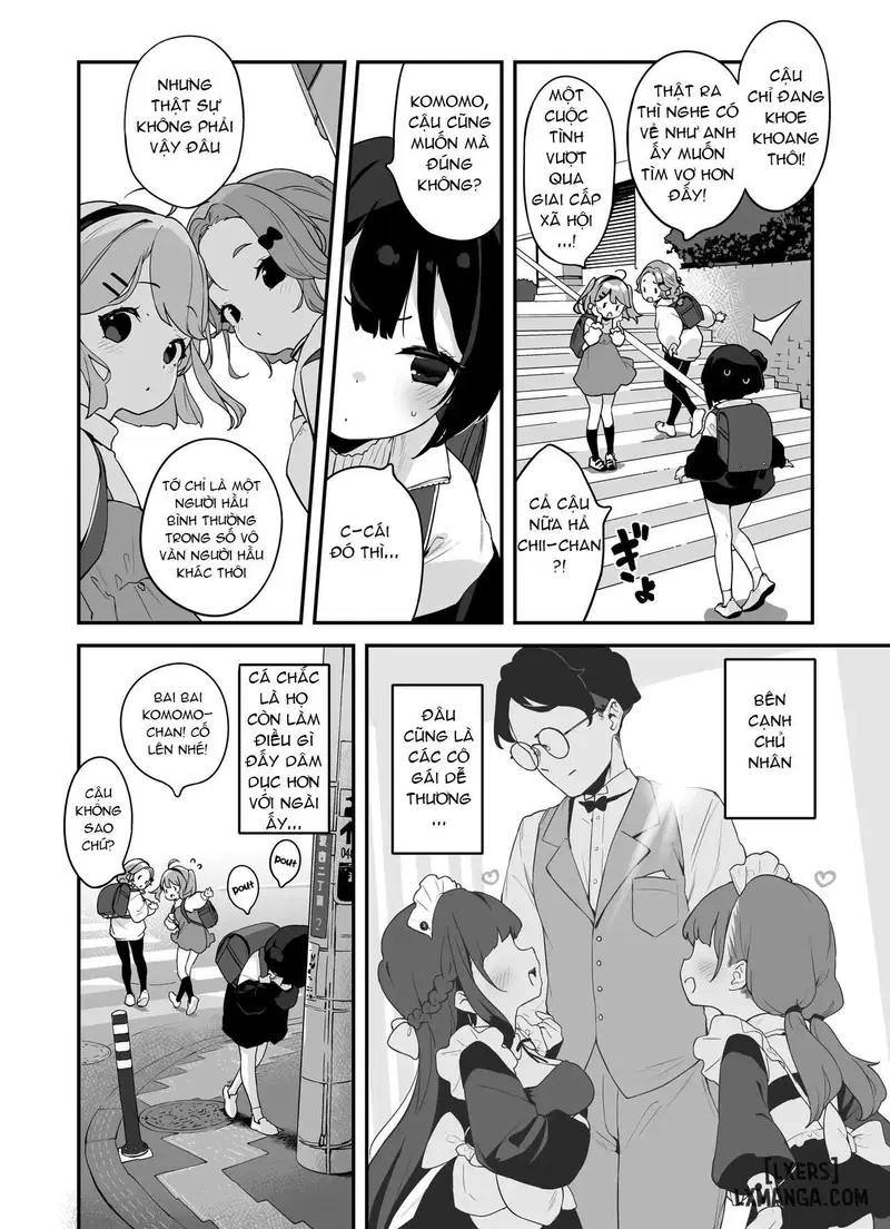 Komomo Là Hầu Gái Loli Kiêm Bồn Chứa Tinh Cho Riêng Chủ Nhân Của Mình - Chapter 1 trang 9