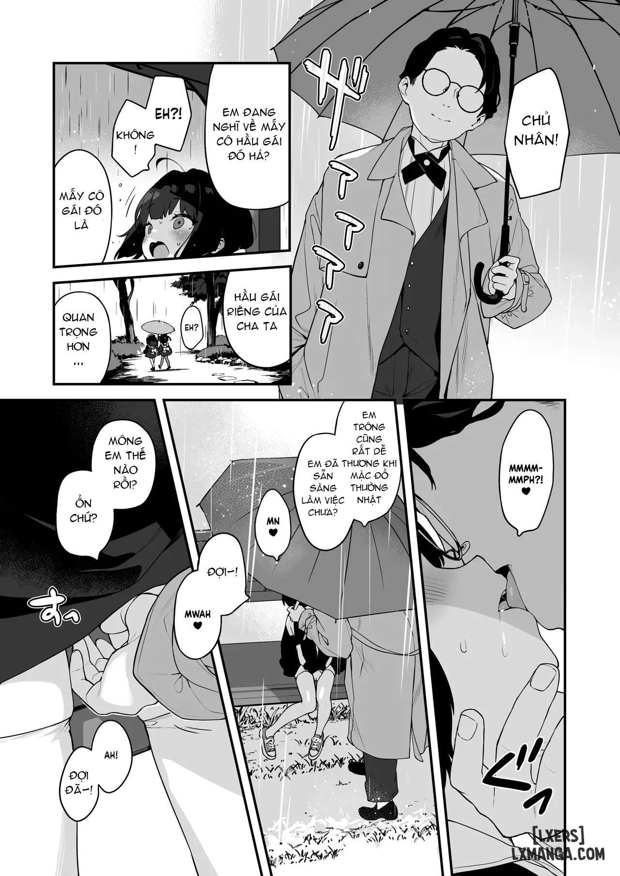 Komomo Là Hầu Gái Loli Kiêm Bồn Chứa Tinh Cho Riêng Chủ Nhân Của Mình - Chapter 1 trang 28