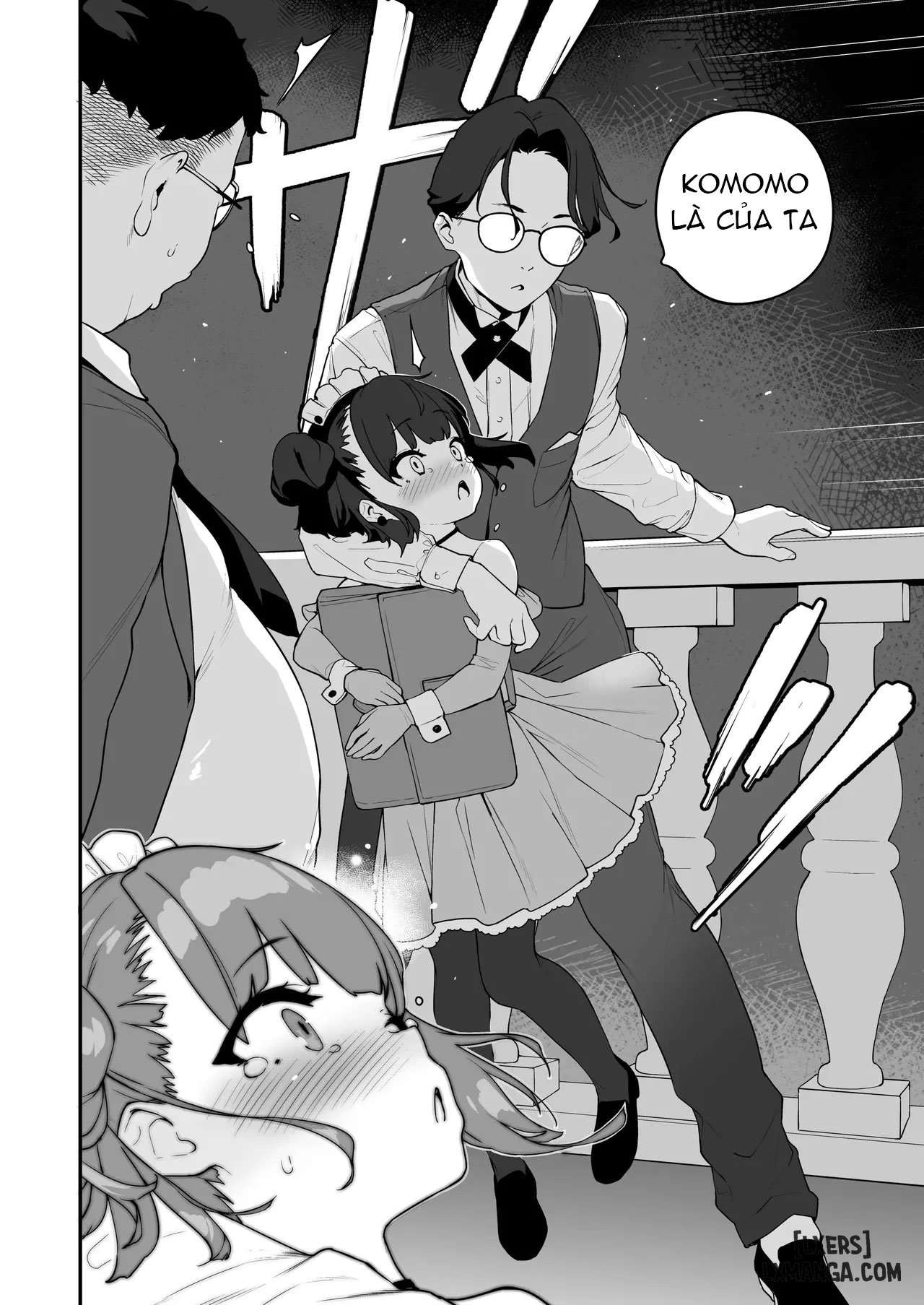 Komomo Là Hầu Gái Loli Kiêm Bồn Chứa Tinh Cho Riêng Chủ Nhân Của Mình - Chapter 1 trang 35