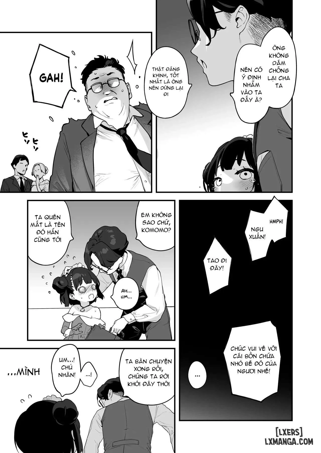 Komomo Là Hầu Gái Loli Kiêm Bồn Chứa Tinh Cho Riêng Chủ Nhân Của Mình - Chapter 1 trang 36