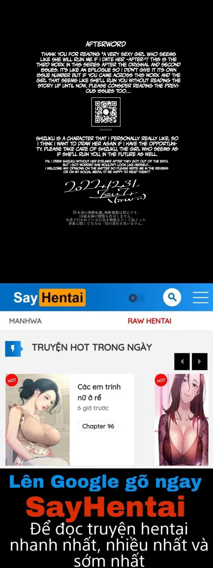 Một Cô Gái Quyến Rũ Người Mà Sẽ Hủy Hoại Tôi Nếu Tôi Hẹn Hò Với Cô Ấy - Một Cô Gái Quyến Rũ Người Mà Sẽ Hủy Hoại Tôi Nếu Tôi Hẹn Hò Với Cô Ấy - Oneshot trang 53