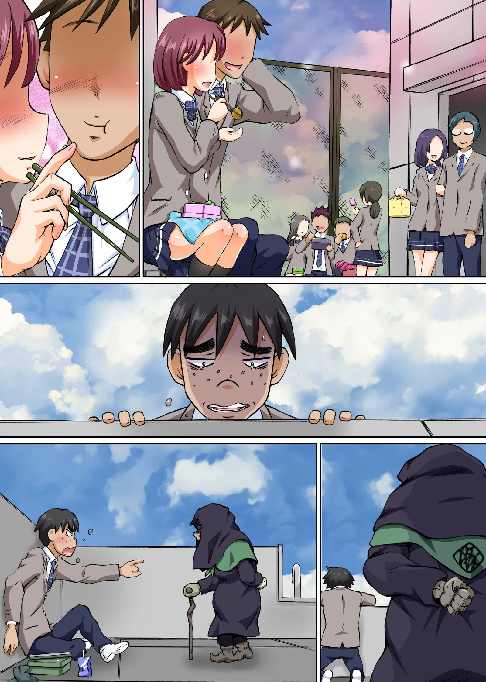 Yokubou no Mama ni Yarimakure! ~Zetsurin Orc ni Natta node Gakuen - Oneshot trang 4