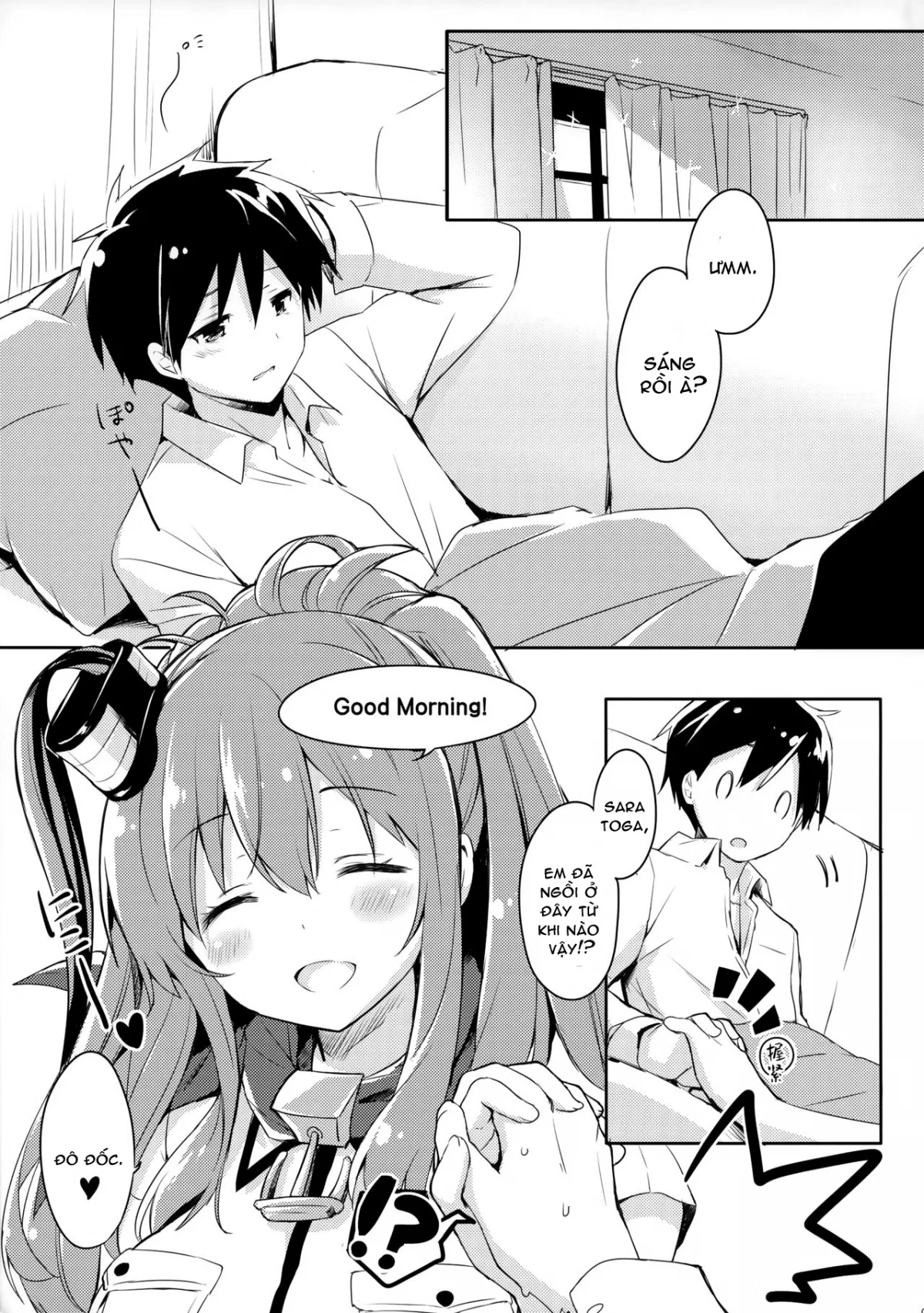 Hai. Teitoku Sara wa Koko ni - Oneshot trang 5