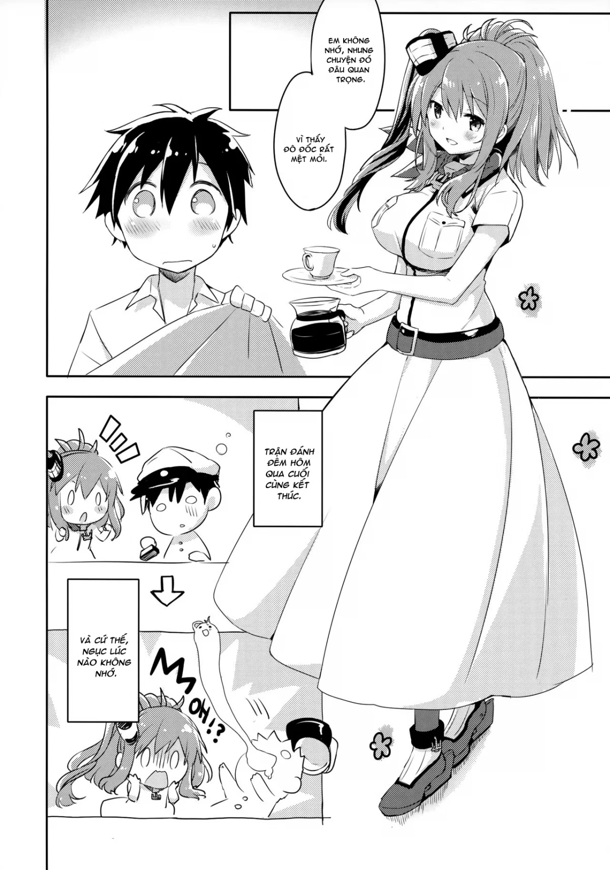 Hai. Teitoku Sara wa Koko ni - Oneshot trang 6