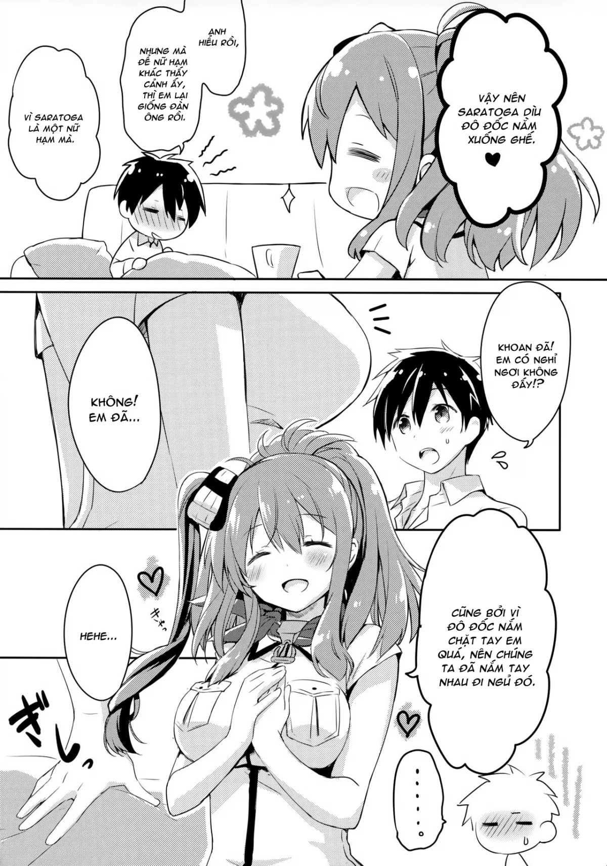 Hai. Teitoku Sara wa Koko ni - Oneshot trang 7