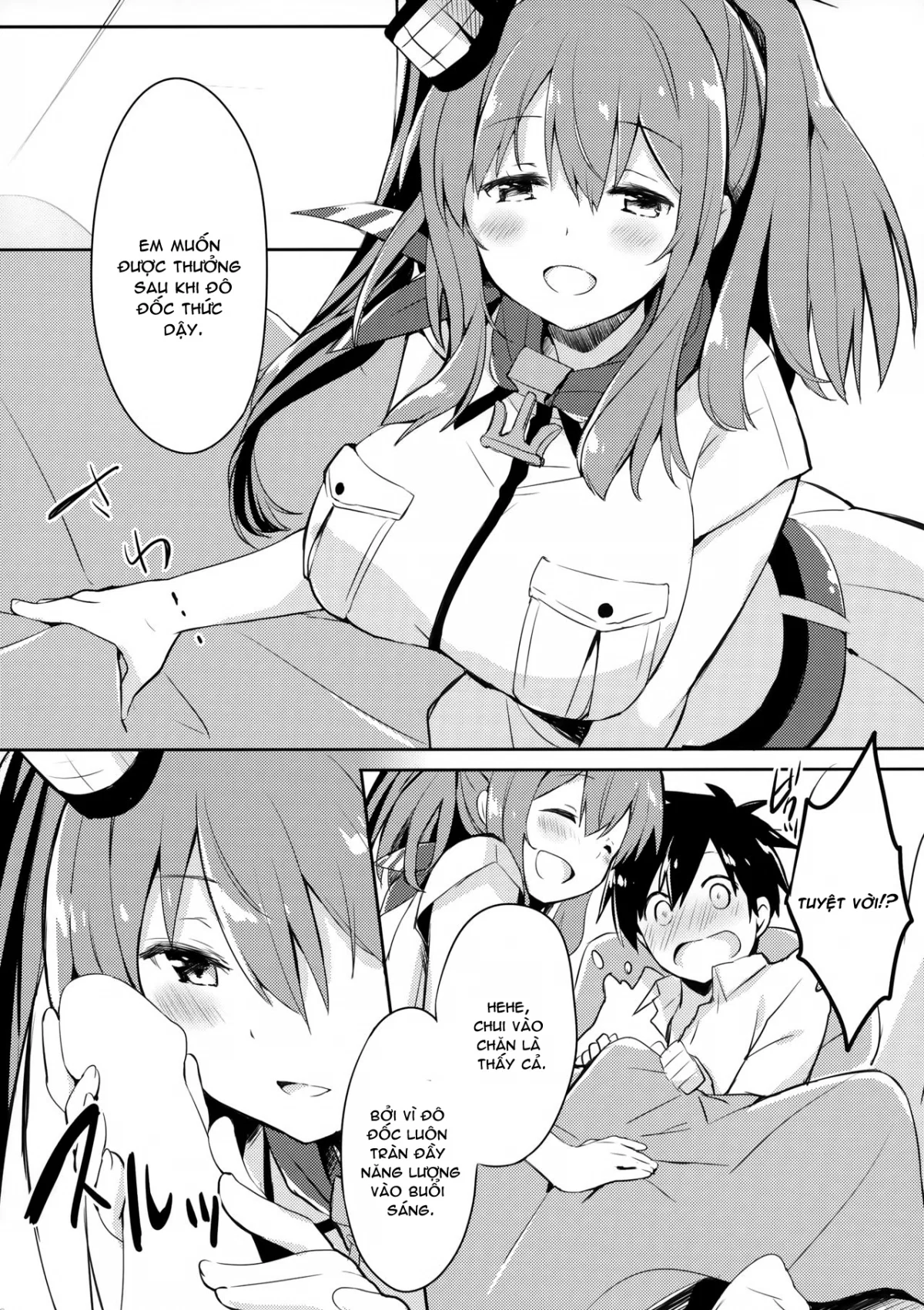 Hai. Teitoku Sara wa Koko ni - Oneshot trang 8