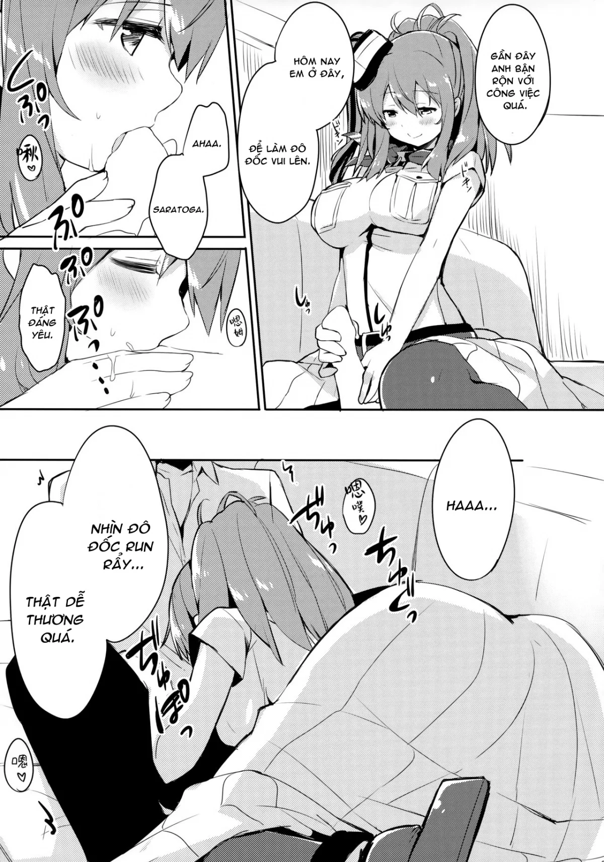 Hai. Teitoku Sara wa Koko ni - Oneshot trang 9