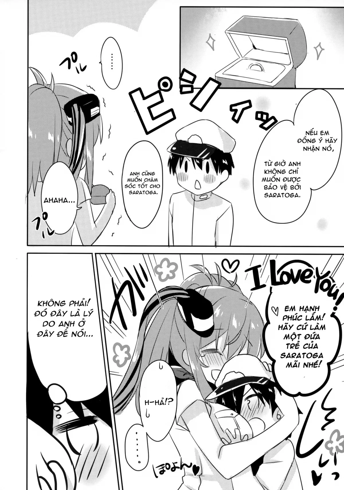 Hai. Teitoku Sara wa Koko ni - Oneshot trang 20