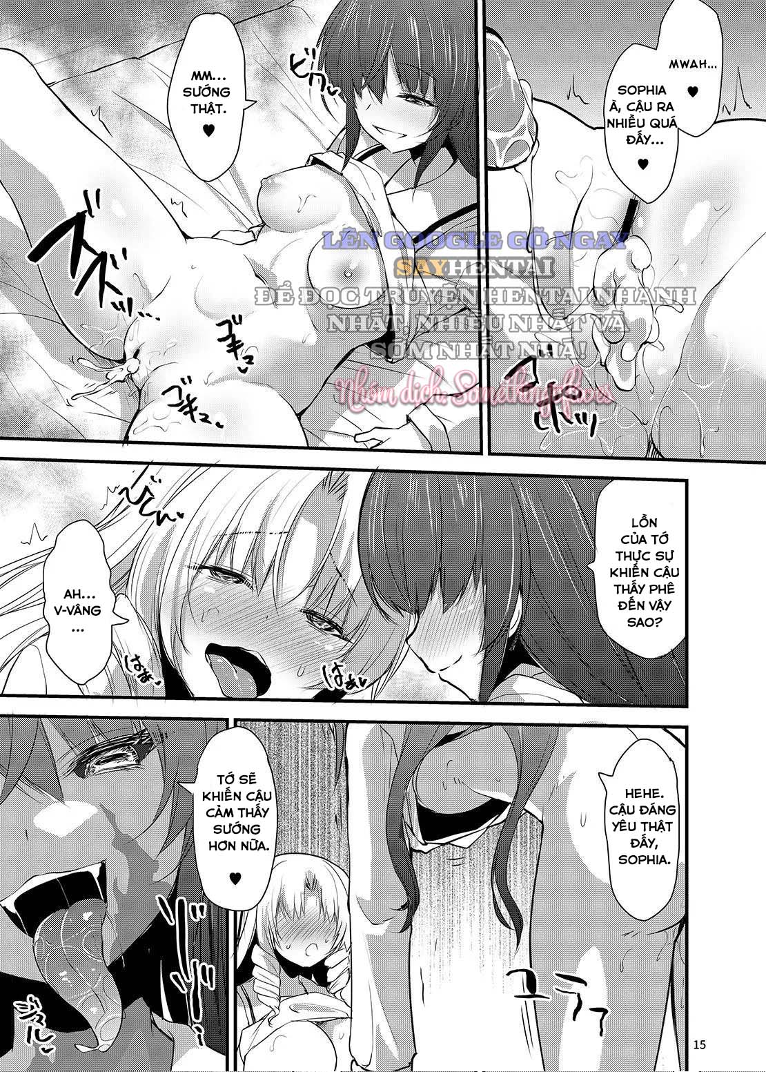 Đổi người làm nháy thiếu nữ ma pháp X - Chapter 1 trang 14