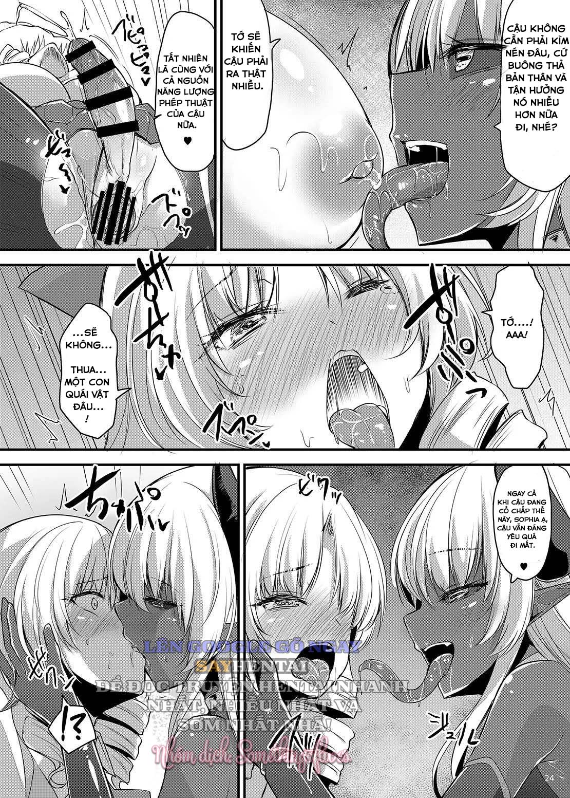 Đổi người làm nháy thiếu nữ ma pháp X - Chapter 2-end trang 6