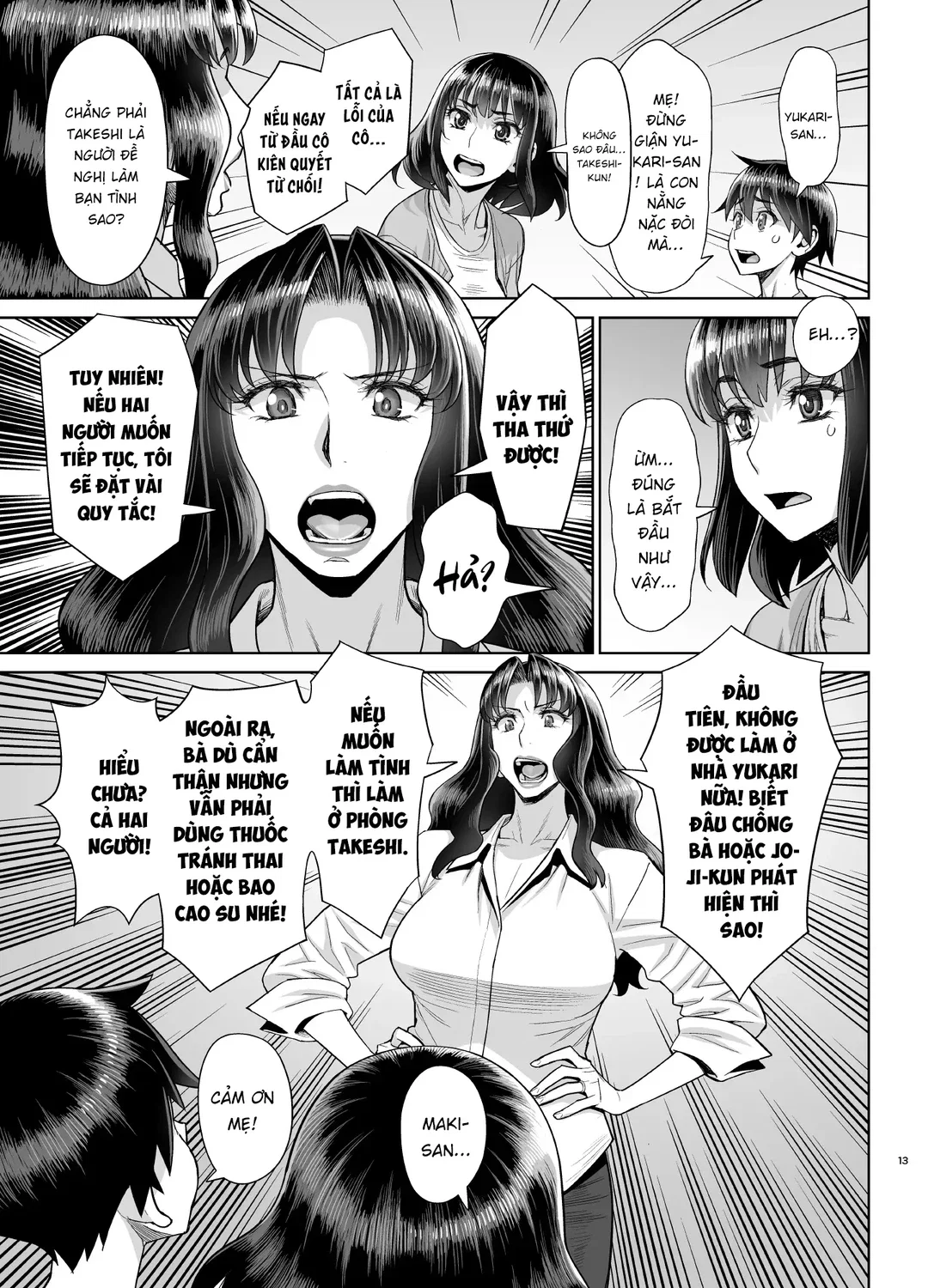 Yukari to Takeshi no Fucking Sankan-bi - Oneshot trang 14