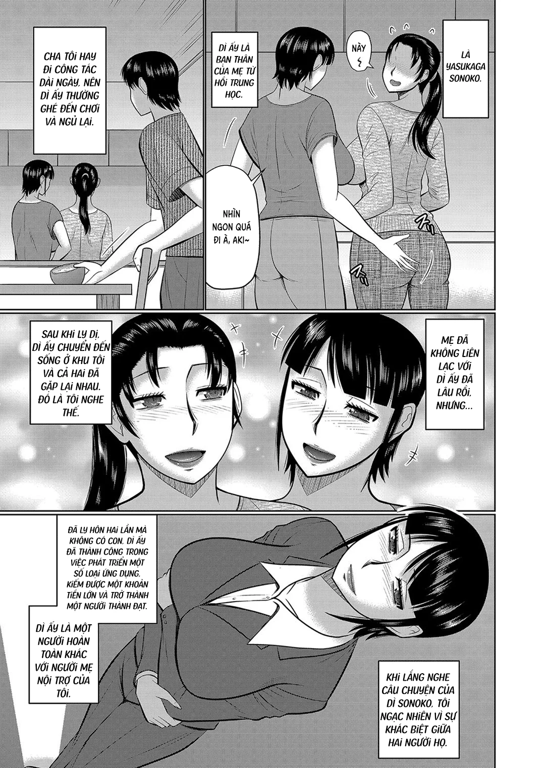 Mẹ và bạn thân mẹ là người tình của tôi - Chapter - 1 trang 3